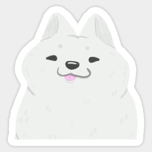 Samoyed dog Sticker